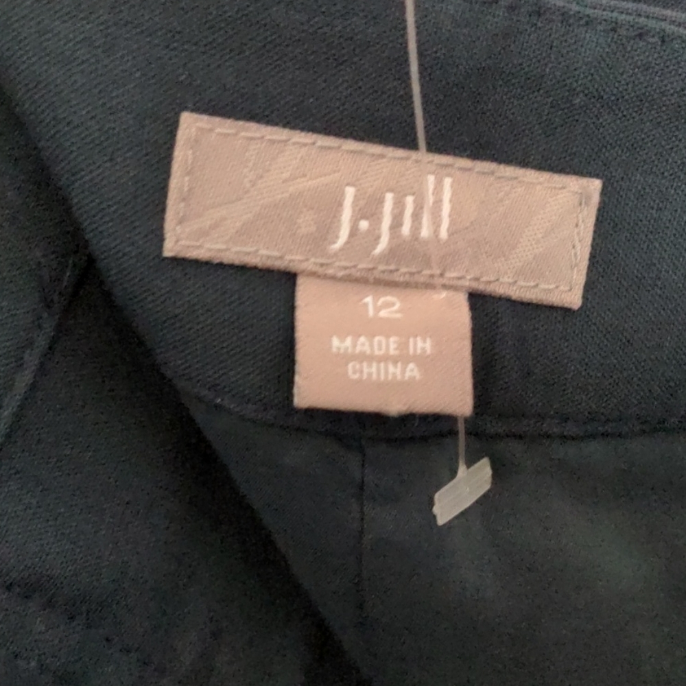 JJill 12 100% Wool Lined Career Wear Skirt - Picture 4 of 4
